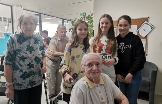 Návštěva žáků v SeniorCentru Hradec Králové